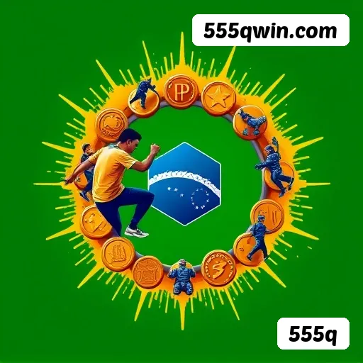 Chuva de bônus 555q nos caça-níqueis